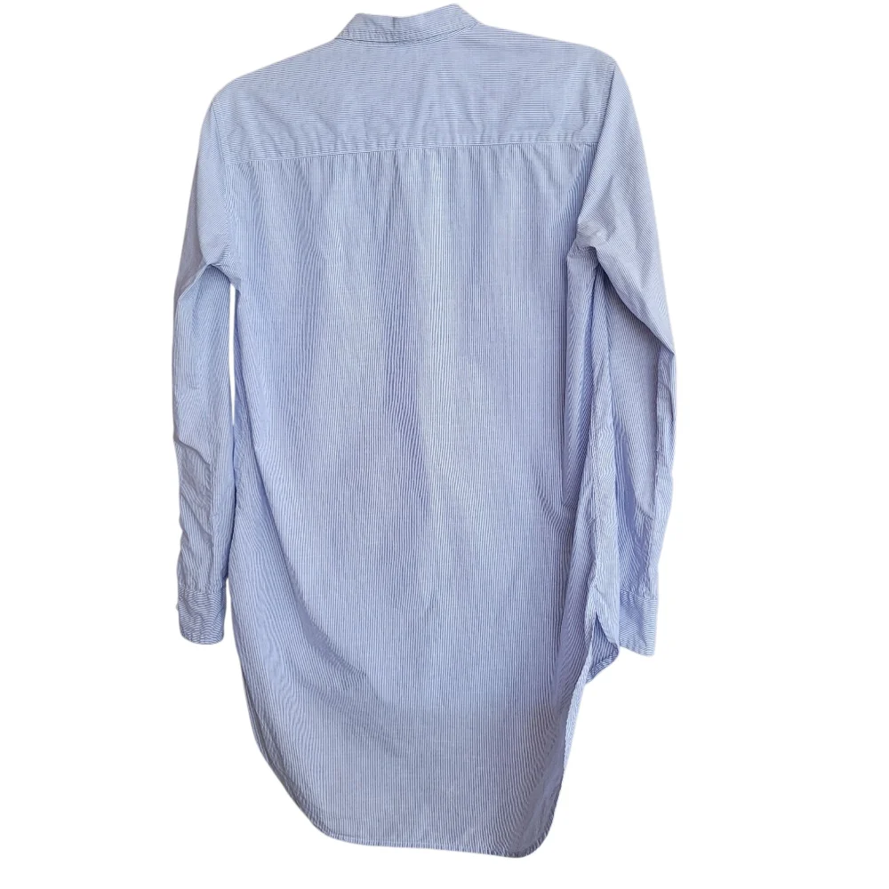 Frank & Eileen Blue Striped Blouse - Picture 2 of 6